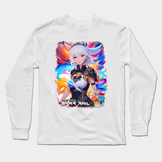 Asta Honkai Star rail II Long Sleeve T-Shirt by Pictozoic